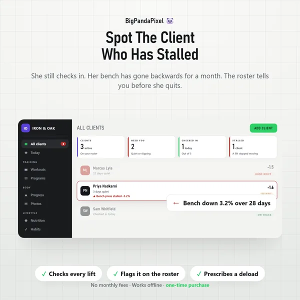 Client Hub screen 02.