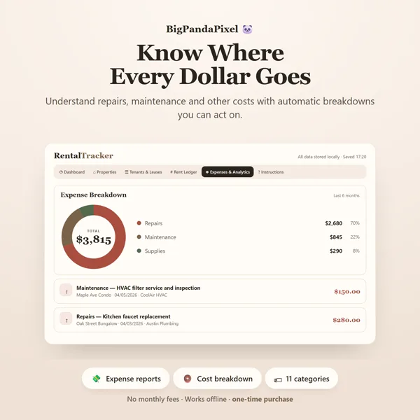 Rental Property Tracker screen 07.