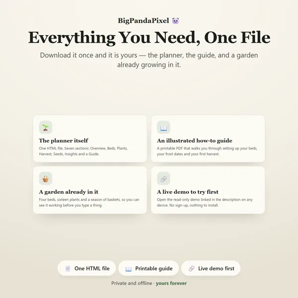 The Ultimate Garden Planner screen 12.
